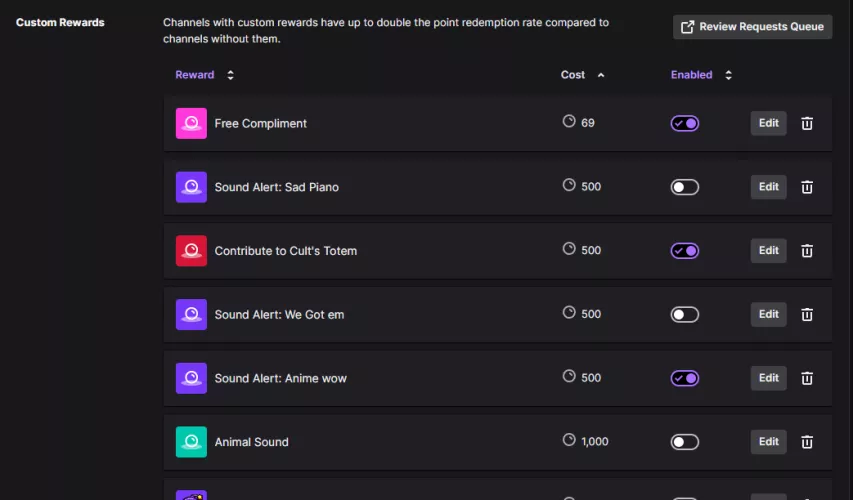 I'm unable to turn on/off/remove/add channel points ever since I got the lamb game extension. I'm also unable to remove the extension itself.. any clue whats going on? :c