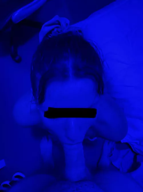 It took my best friend 30 minutes to get his cock in her mouth, can you beat her time?