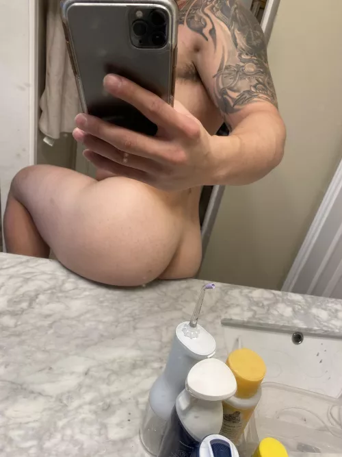 one right b4 shower!