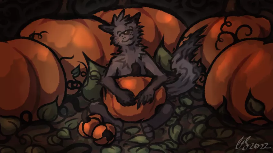 Pumpkin by @FurrySoren on Twitter