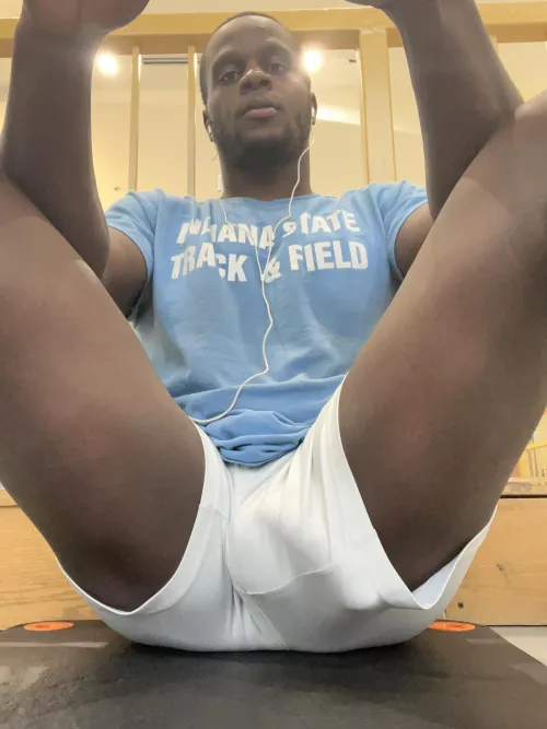 What would you do if you saw me stretching? [M]
