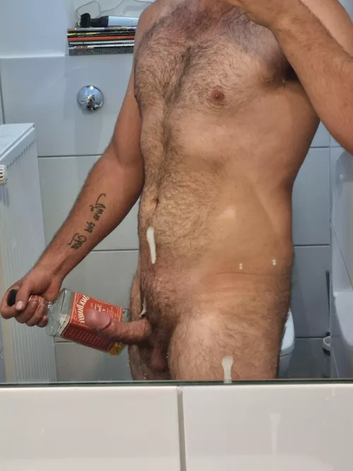 25(m) just before showering after trying out my new toy. Be honest.