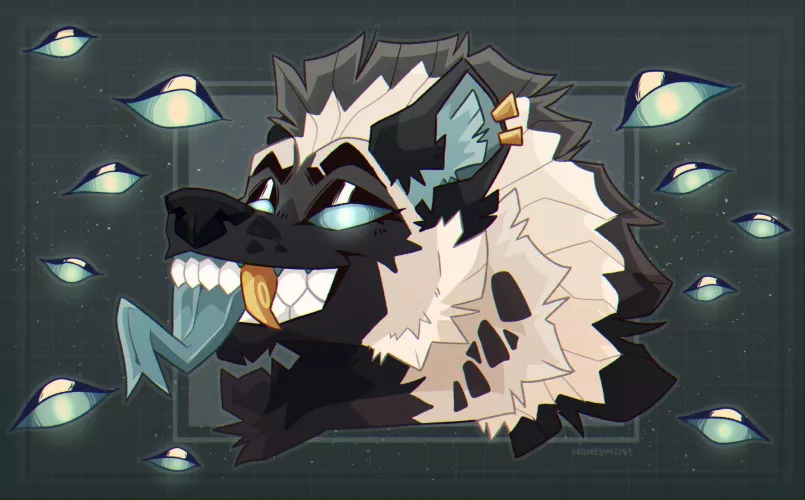 All eyes on you [art by me] [@honeymoss_ on twitter]