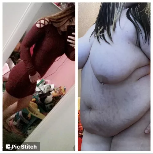 Certainly won’t be needing that dress anymore🥺