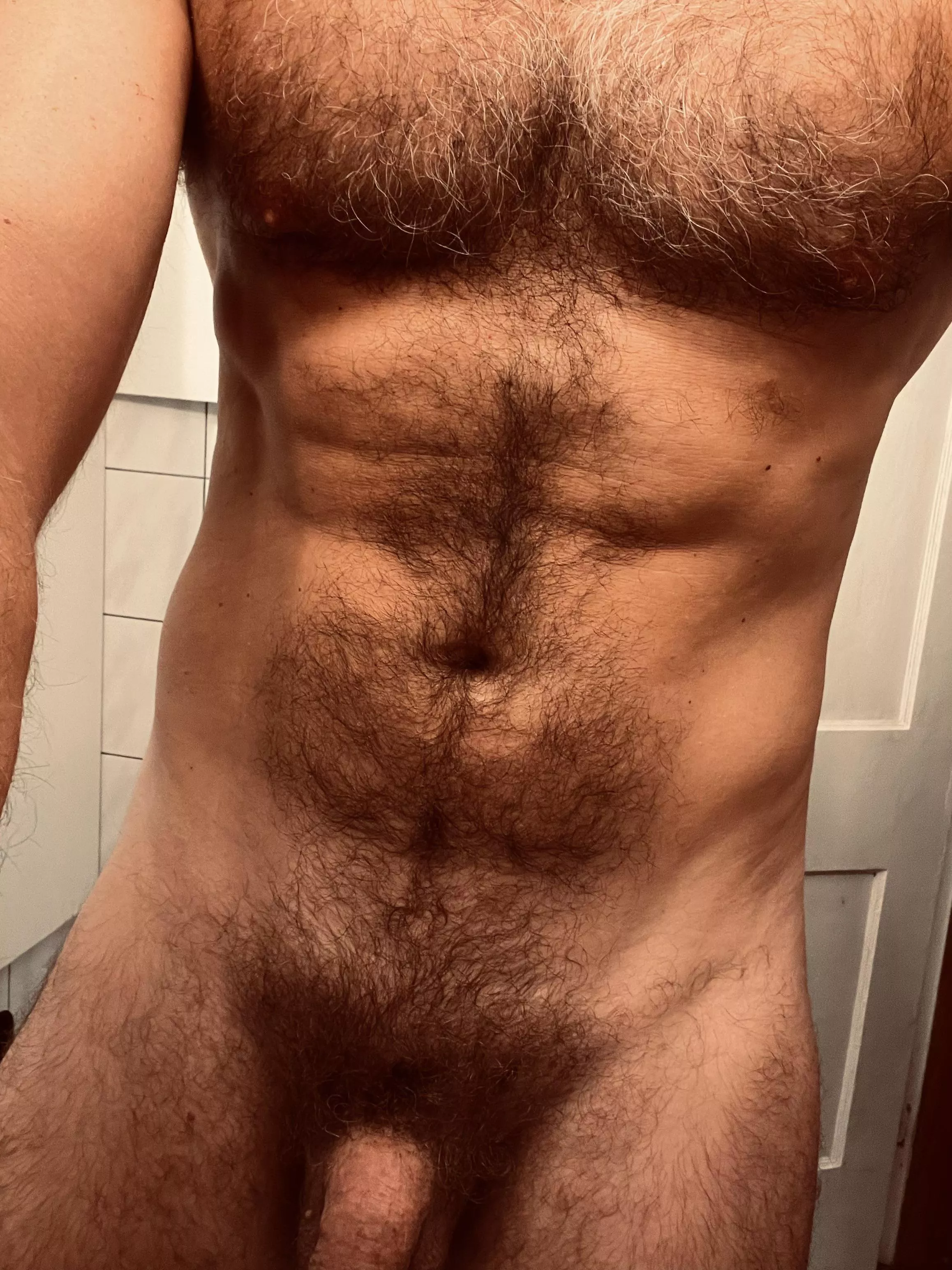 Coached an early morning practice and went straight to work…no shower and my fur smells great