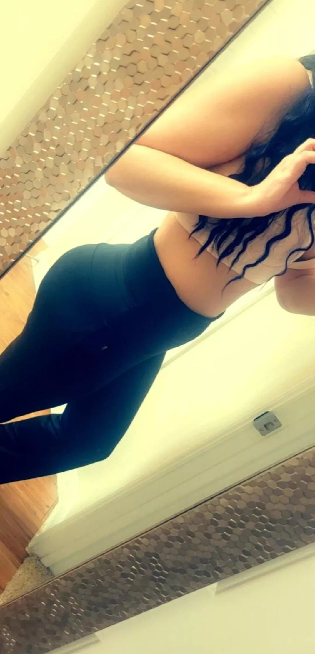 doing my mom duty and going to yoga, first time posting! hi!