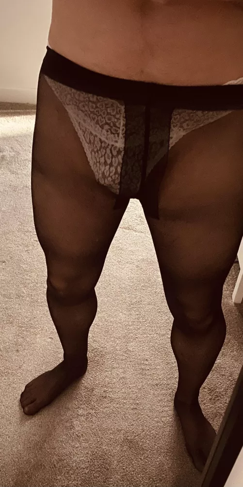 Gosh nylon feels good.