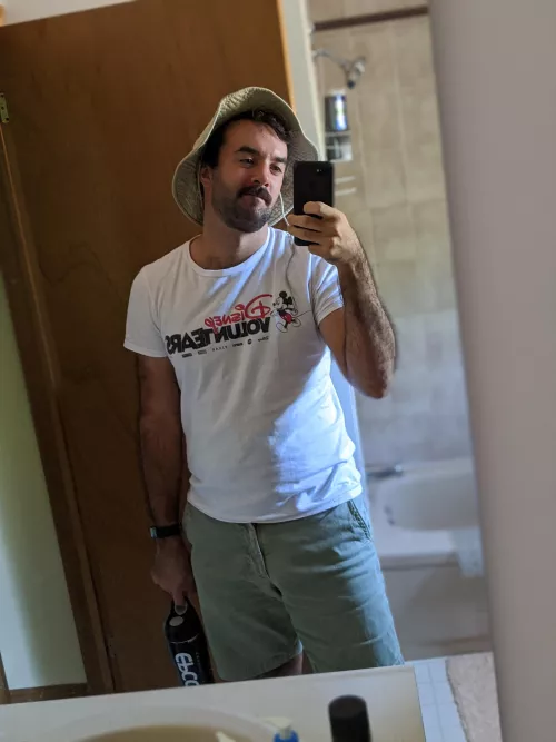 Kind of missing the moustache look