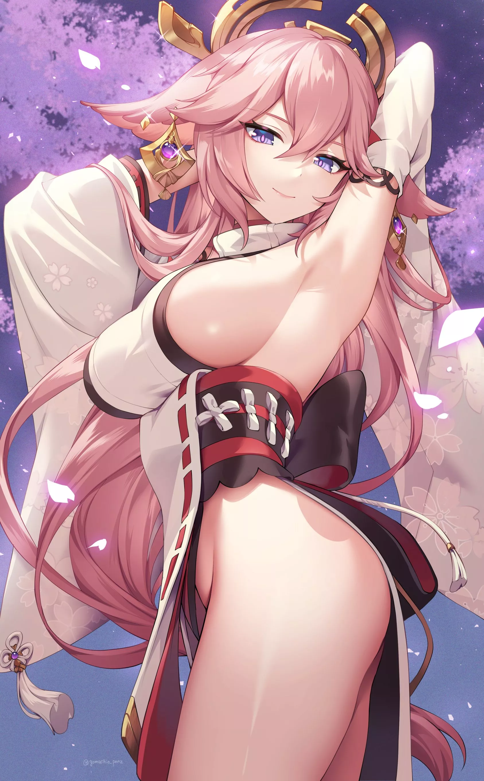 Mommy Yae Miko seems to be ready for some fun