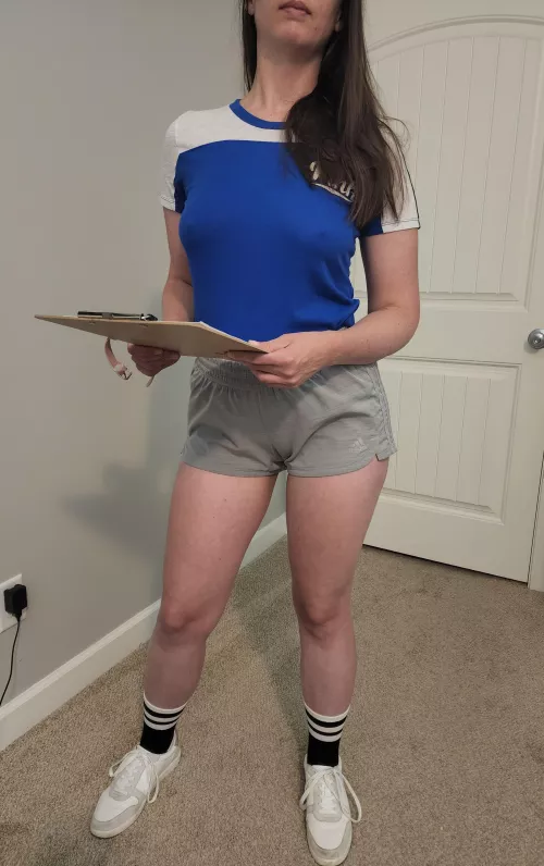 My silly outfit for National Coaches Day