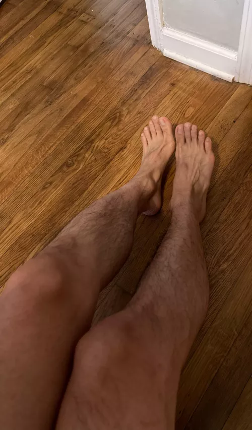 post workout feet