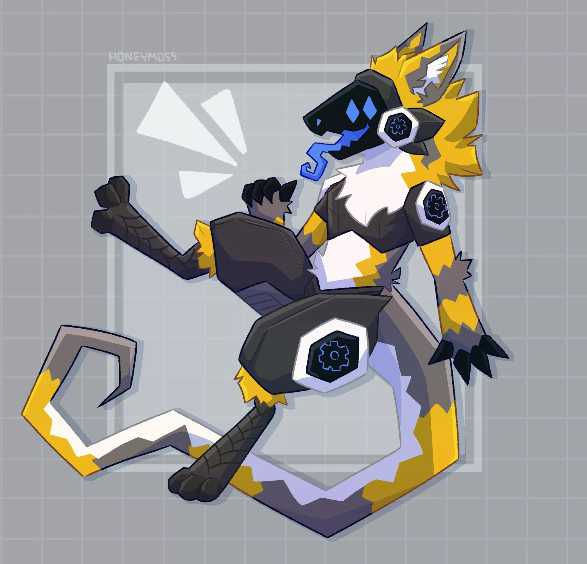 Rivet the proto [art by me] [@honeymoss_ on twitter]