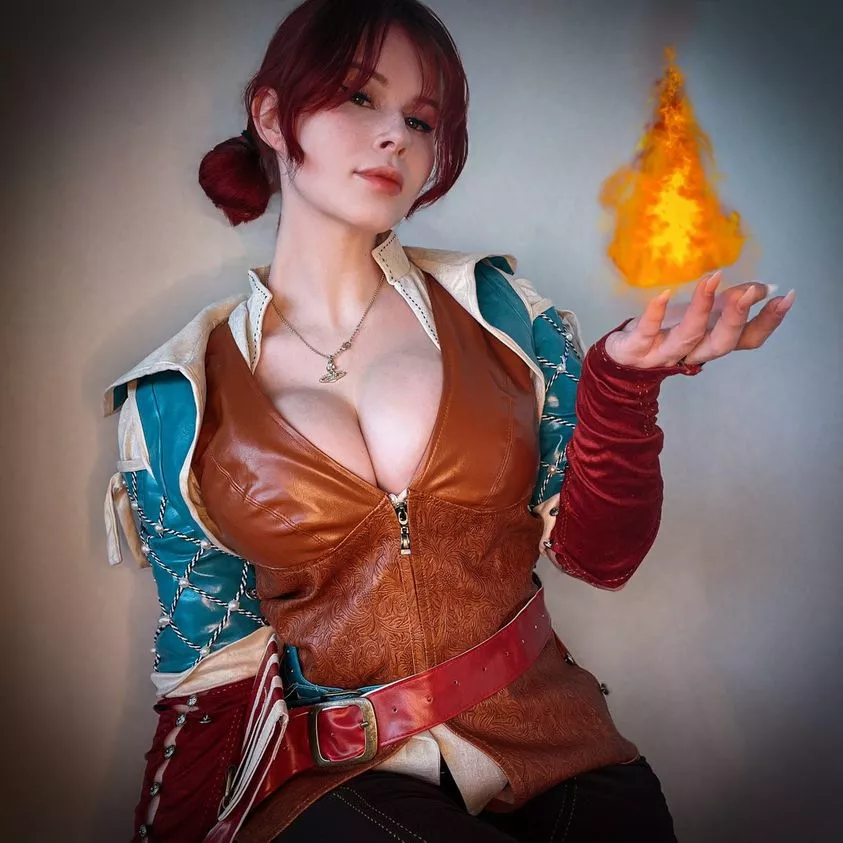 Triss Merigold from the Witcher by Jenn Rowley