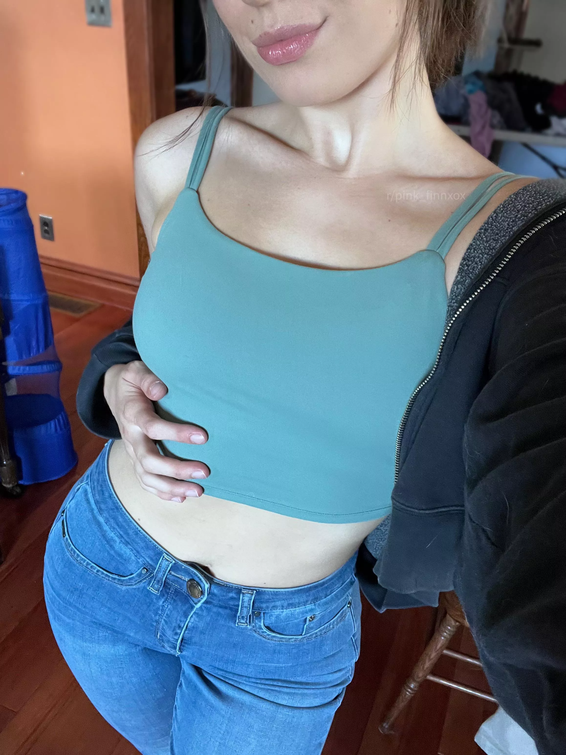 Wearing jeans for once [f]
