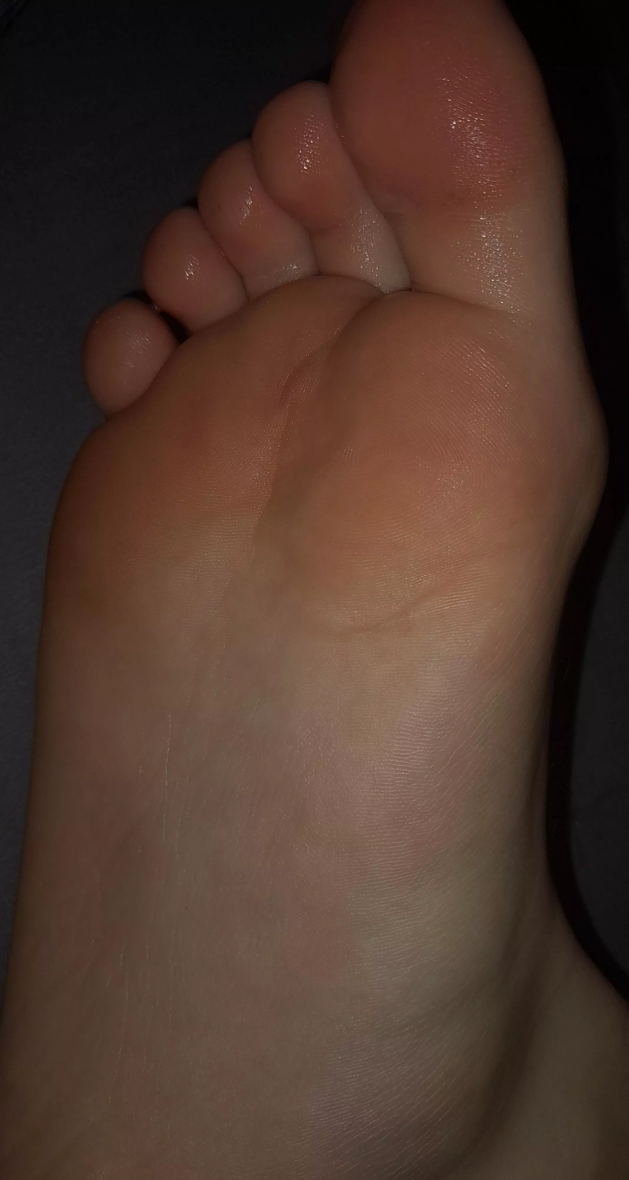 After some licking