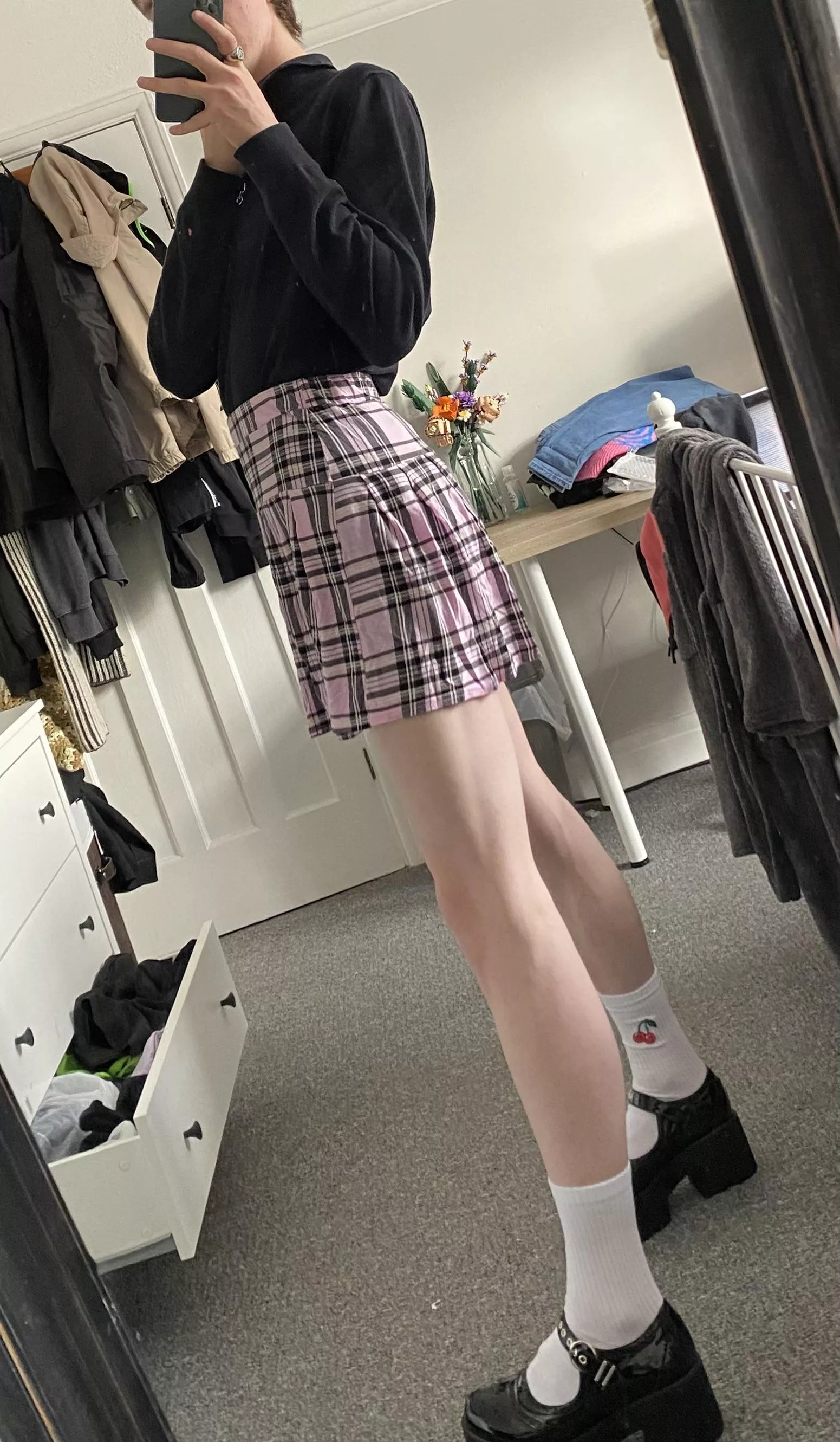 cherry socks 🍒