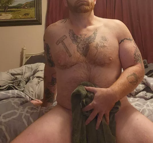 Come to bed. You can lay your head on my chest.