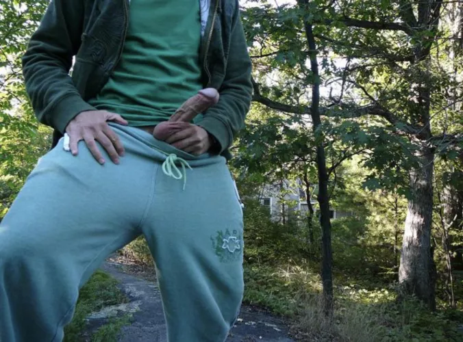 It’s still public if it’s in the woods