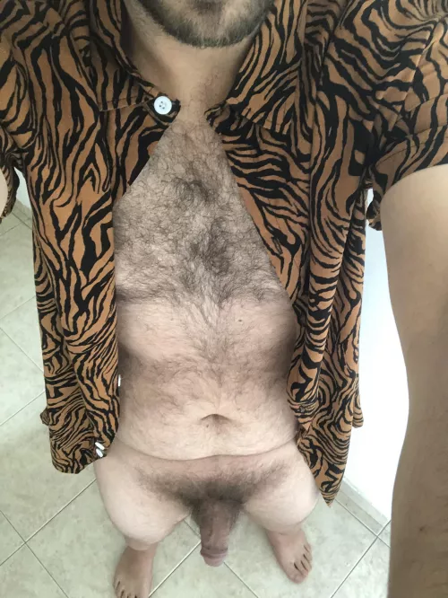 just turned 33. what do you think of my leopard look?