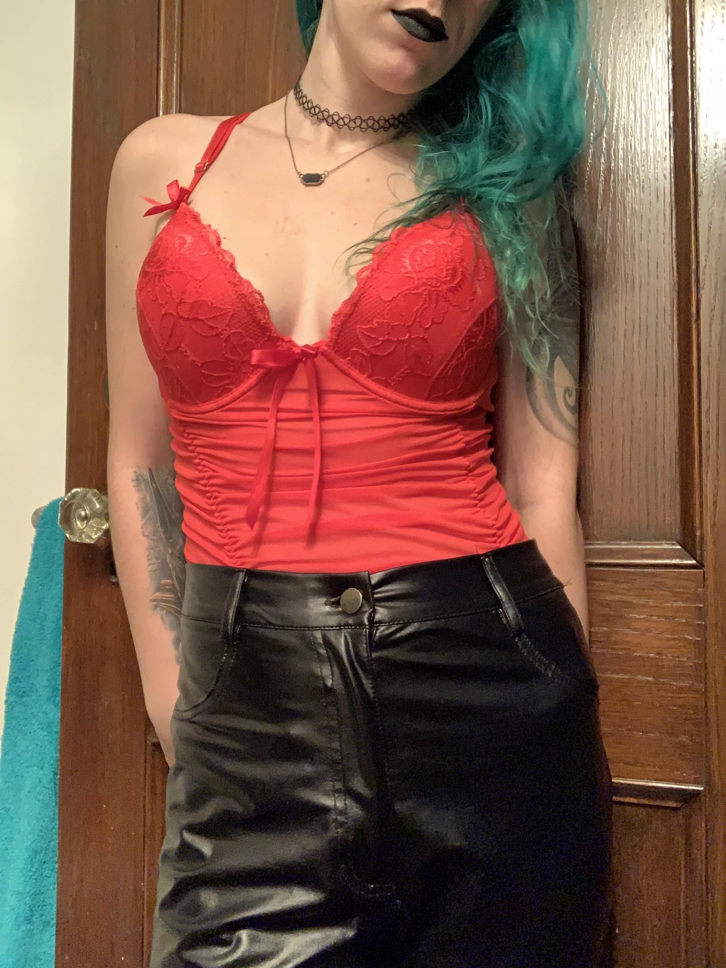 Love the red