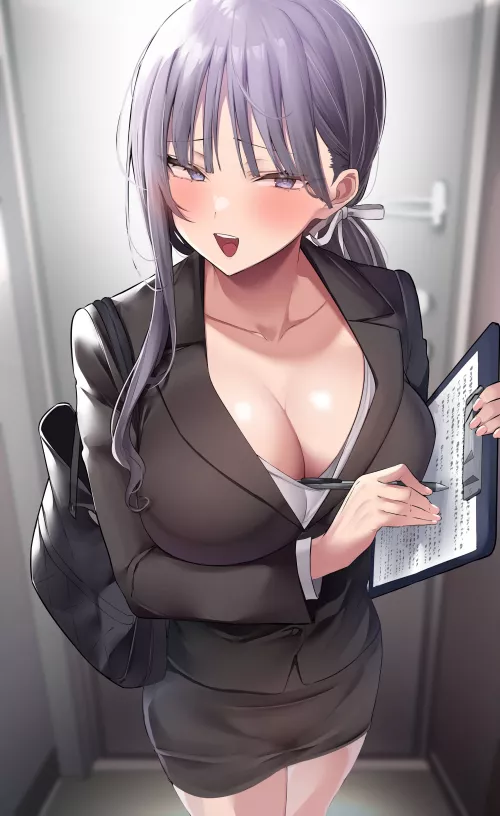 Office Lady [Artist's Original]