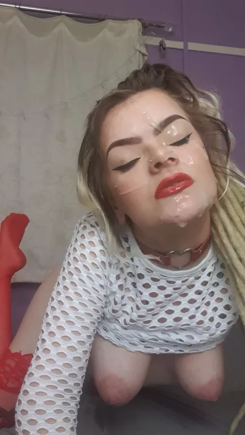 That feeling of bliss after you cum all over me xxx