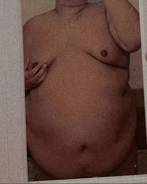 Thought I looked good here, need a daddy to come rub my tummy