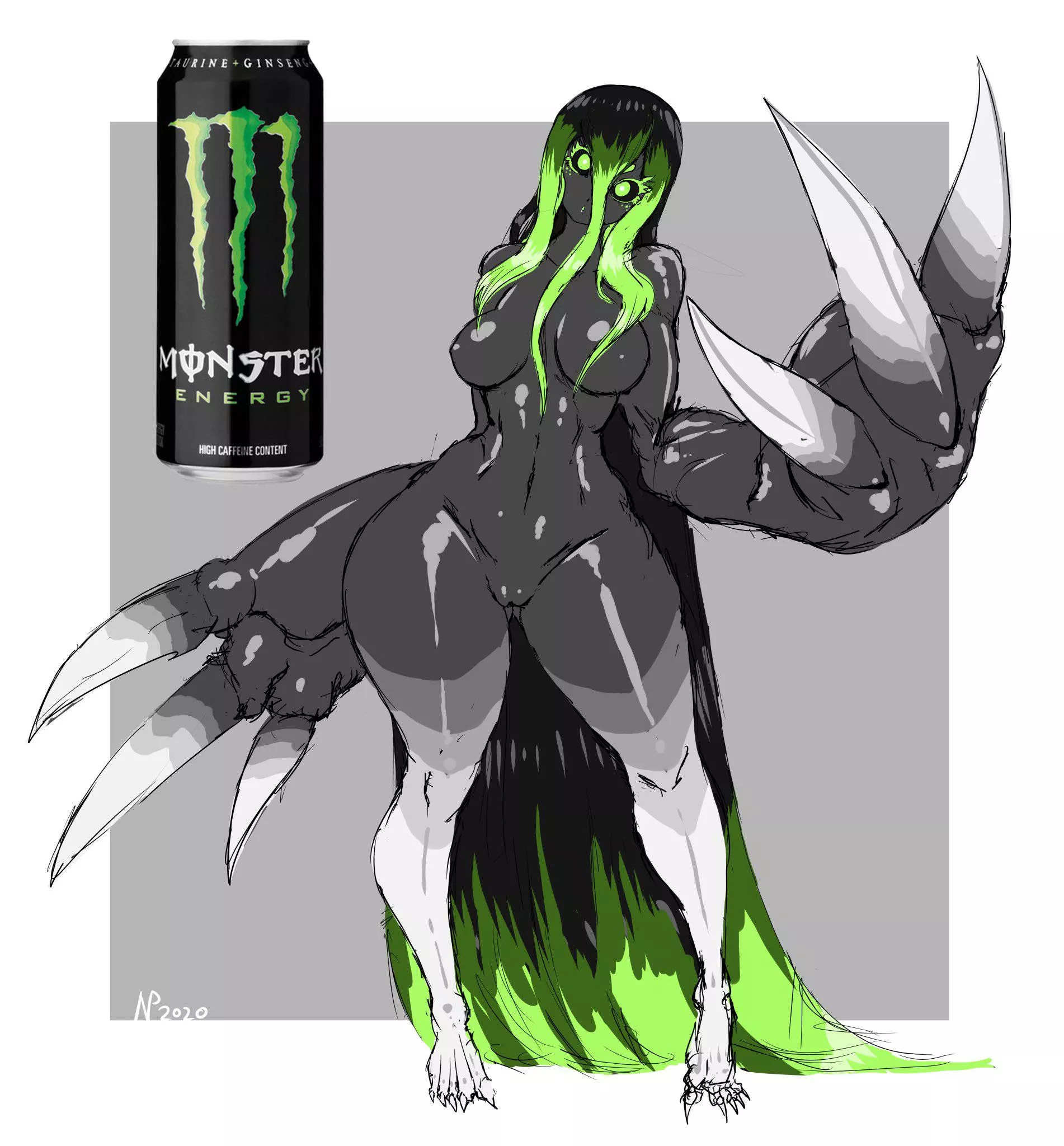 True ‘Monster’ girl (Gausscannon)