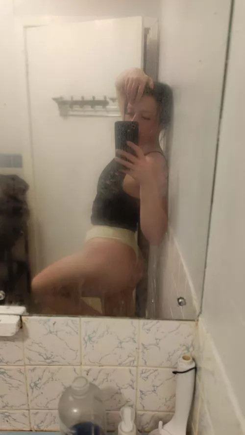 About to get a shower, wanna join an Irish girl? [f]
