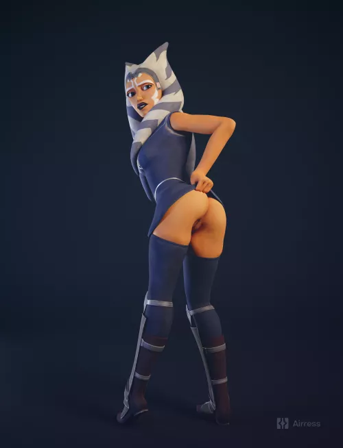 Ahsoka going commando (Airress)