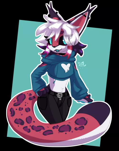 drew one of my fursonas recently