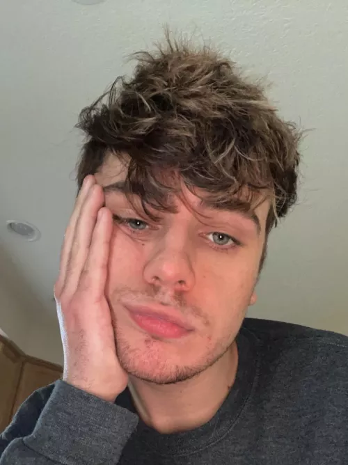 Lazy bedhead Sunday ❤️