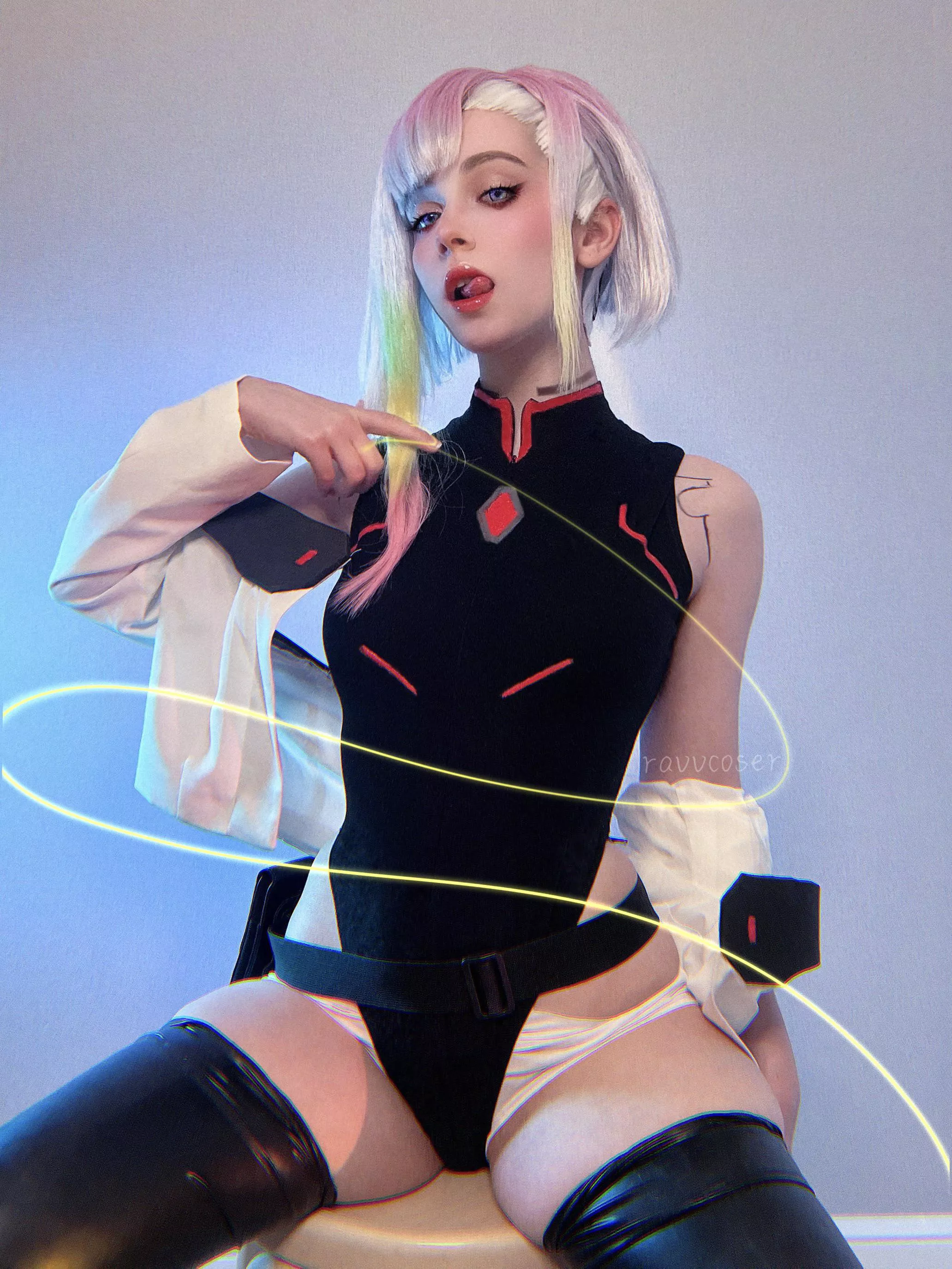 Lucy from Edgerunners by ravvcoser