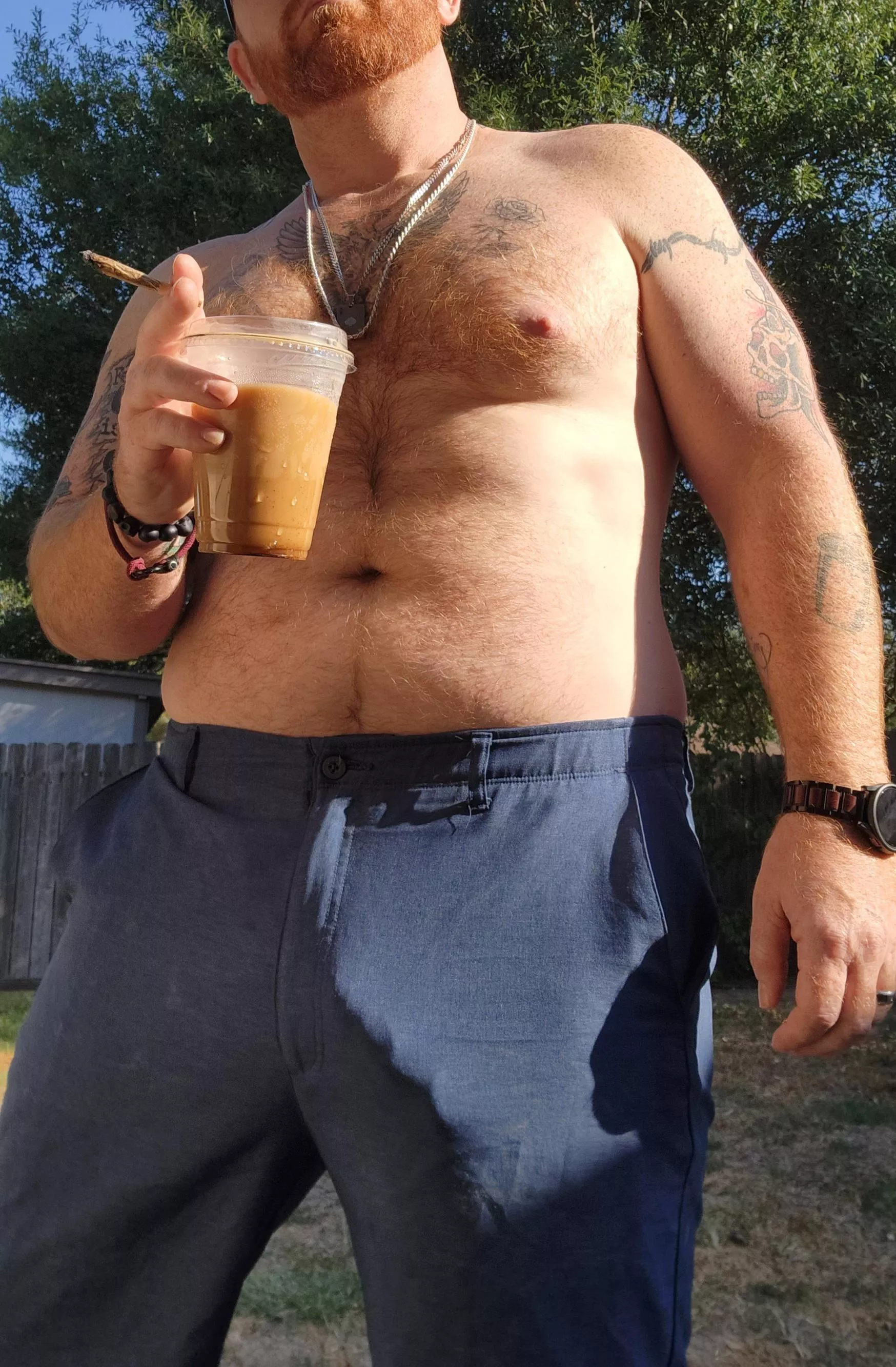 [42] Come outside and chill with daddy