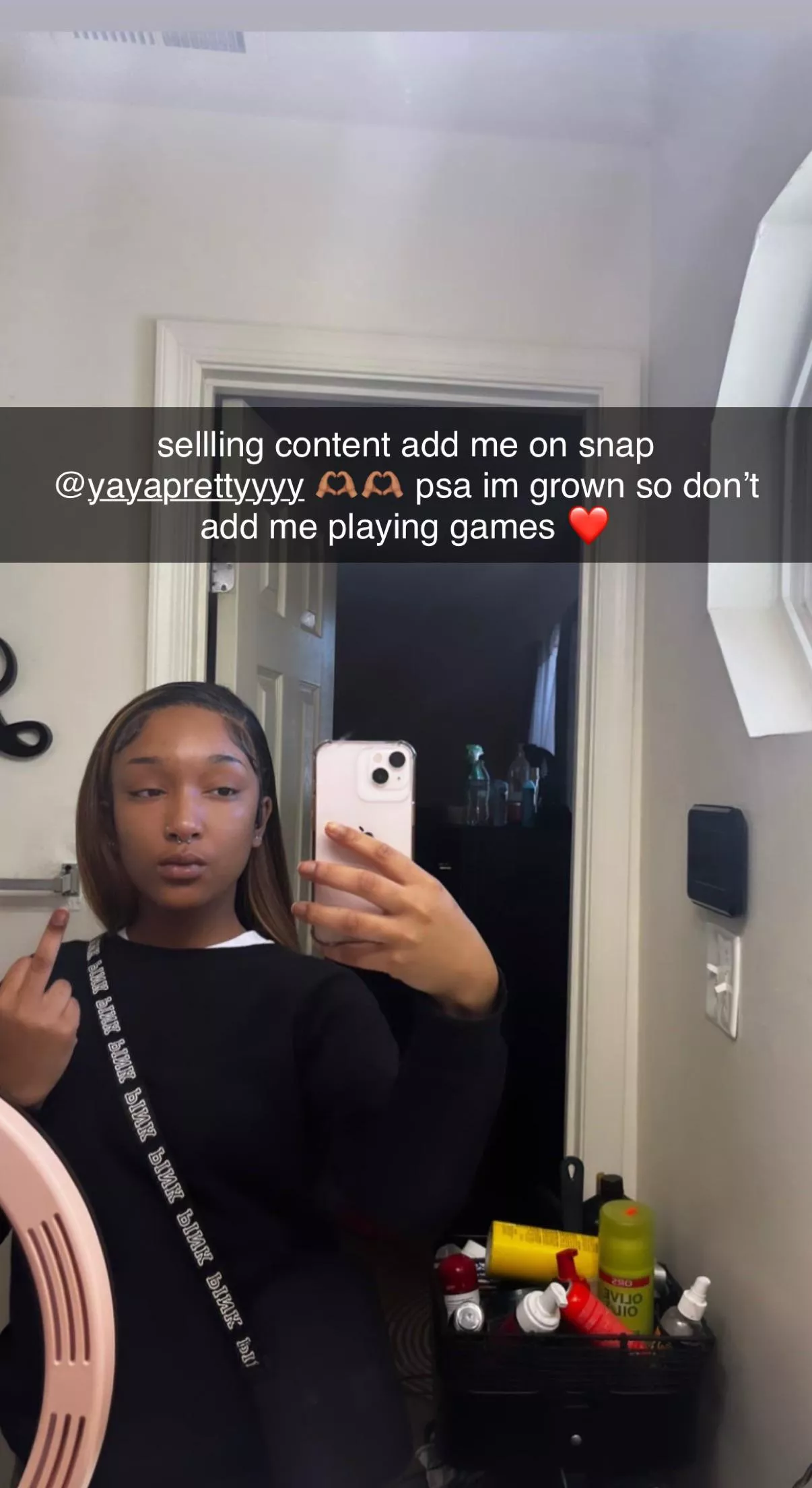 add me on snap for more exclusive content @yayaprettyyyy🫶🏽☺️