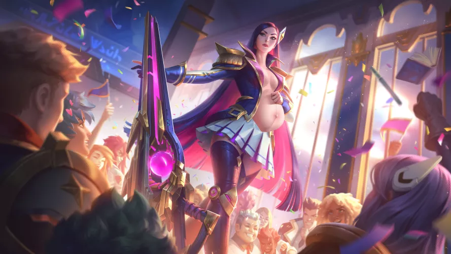 Caitlyn played with fire 🔥. Artist: Charlie P.