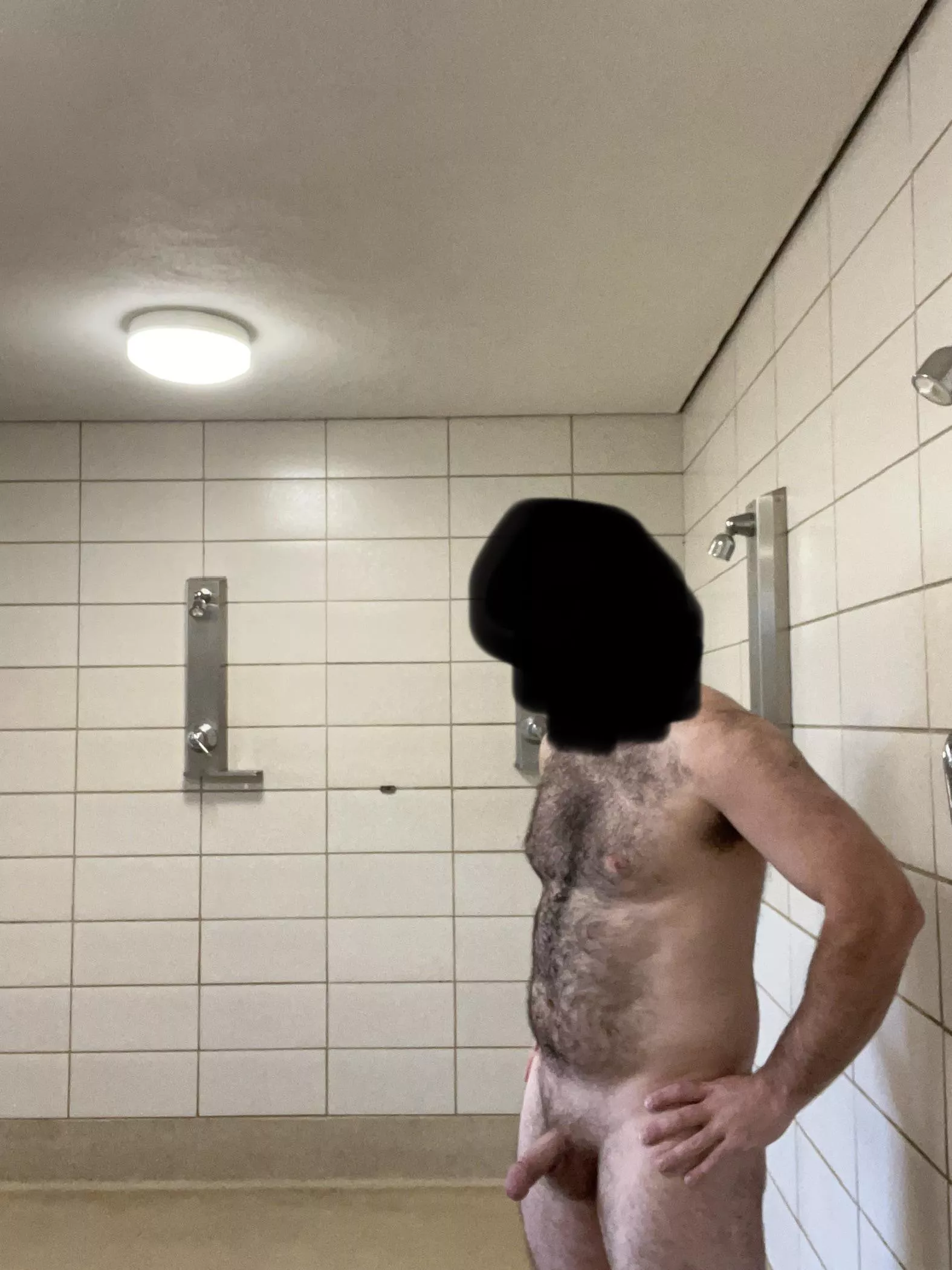 Communal showers.