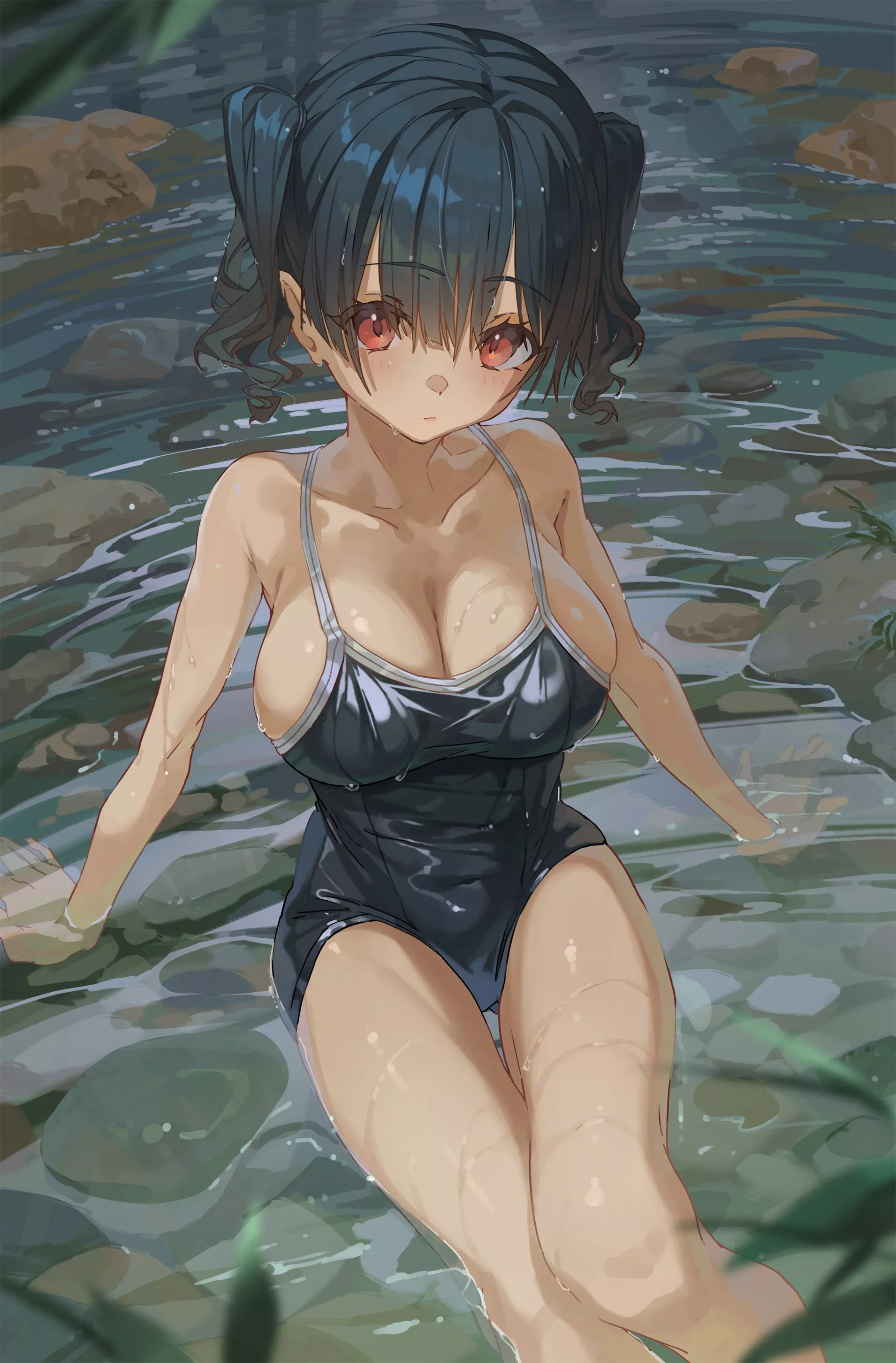 Cutie's chilling in the lake (Cheon1986)