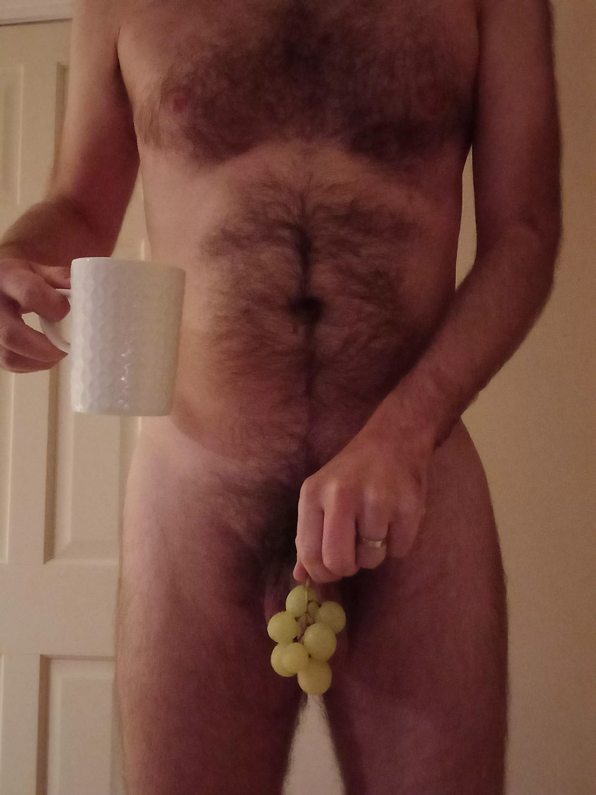 Decaf and a little snack before bed.