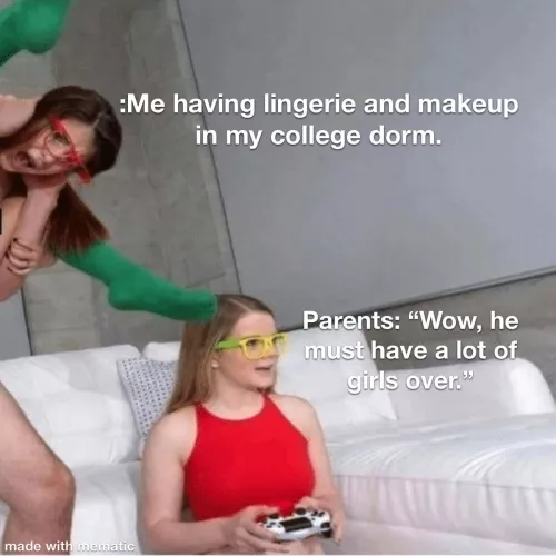 Definitely not being folded up like this girl😳