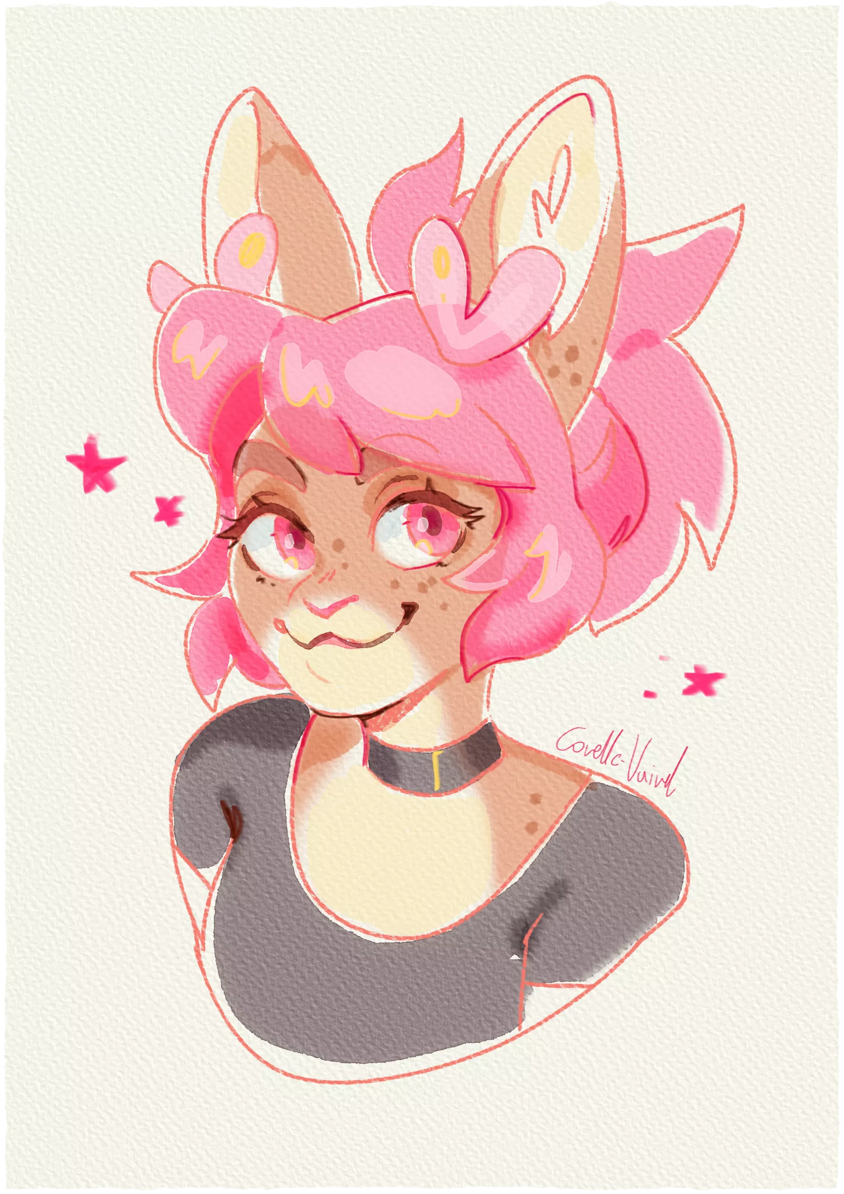 Doodle of my fursona :3