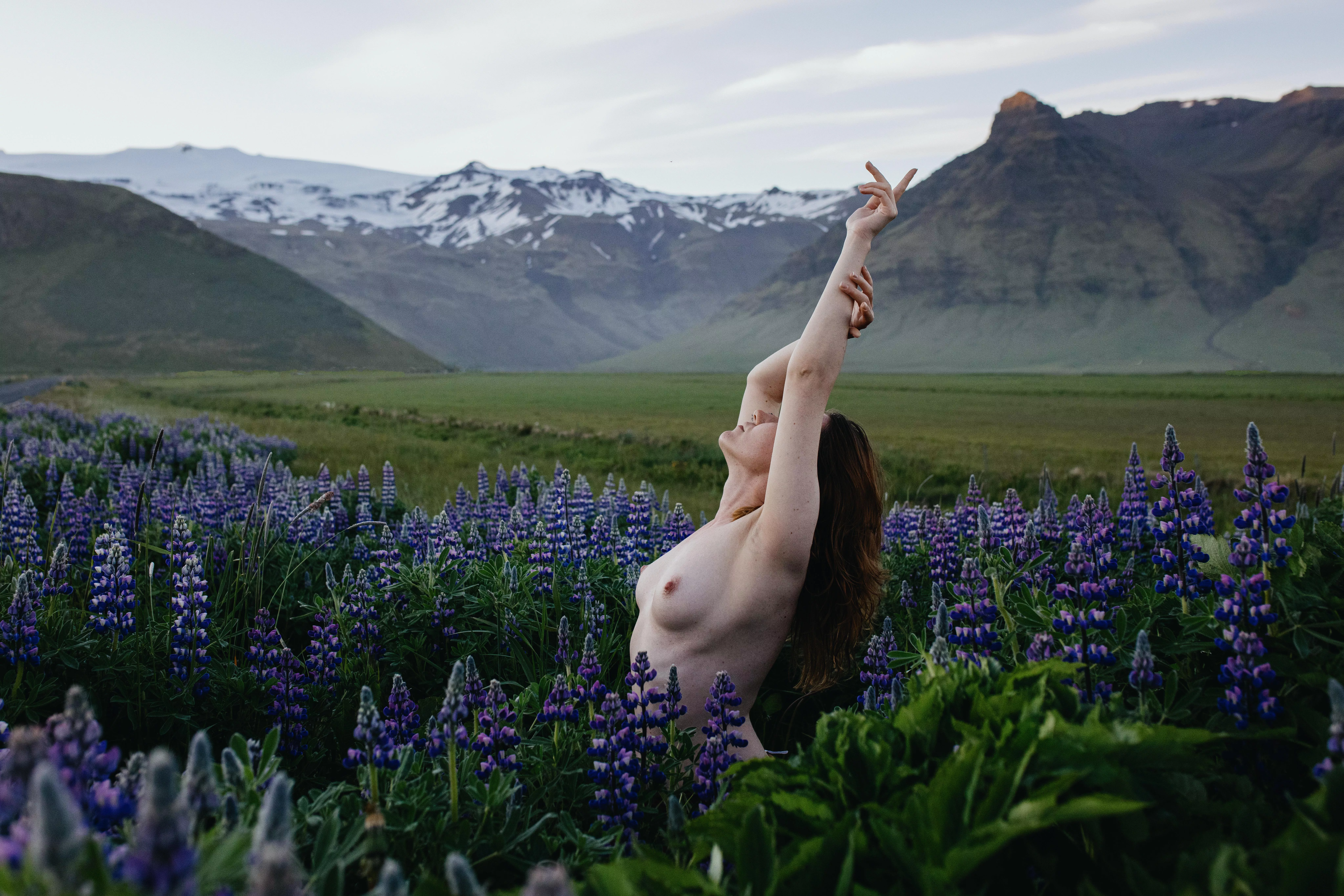 flowers and mountains - landscape of my bream comes true 🌿
