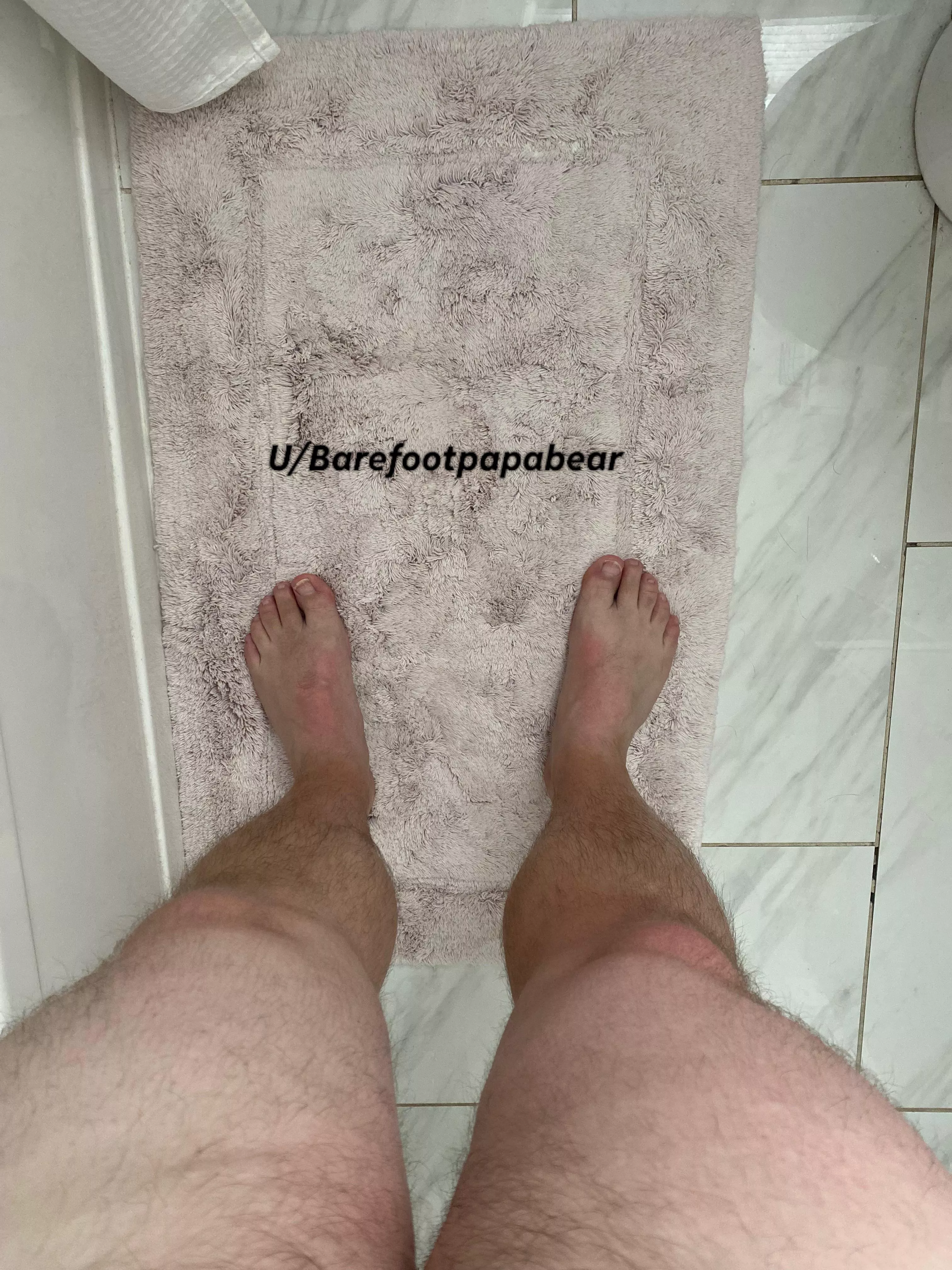 Fresh out of the shower