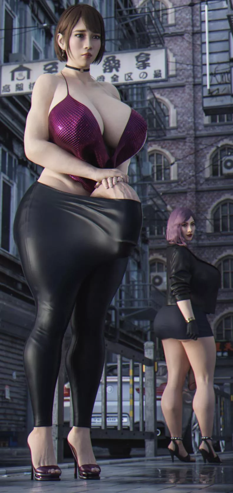 Futa in the city [Stevencarson]