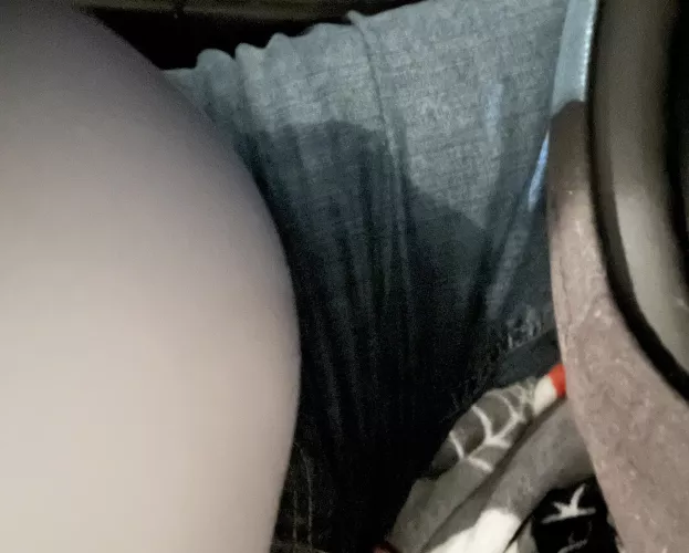 Had a little accident in the car.