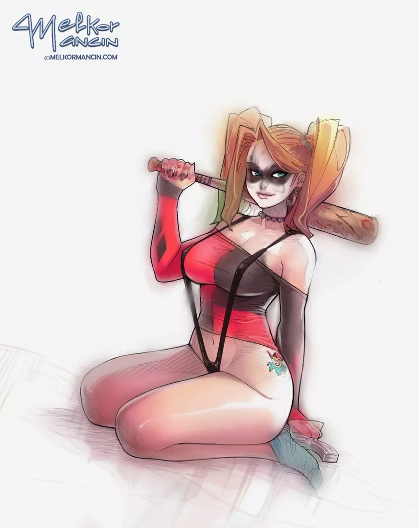 Harley Quinn Naturally Seductive (Melkor Mancin ) [DC]