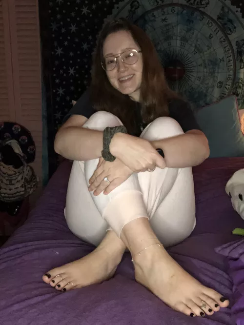 I know you have a thing for pretty toes so, I thought I’d show off mine hehe