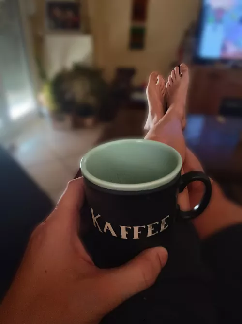 Interesting ways of becoming my feet stool in the comments. I'll go first