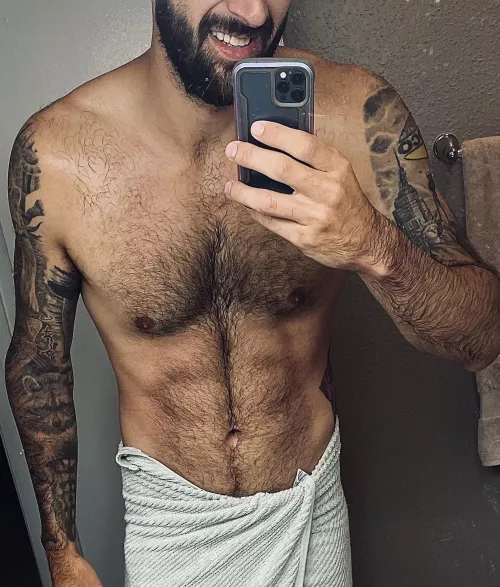 Need help drying off after my shower