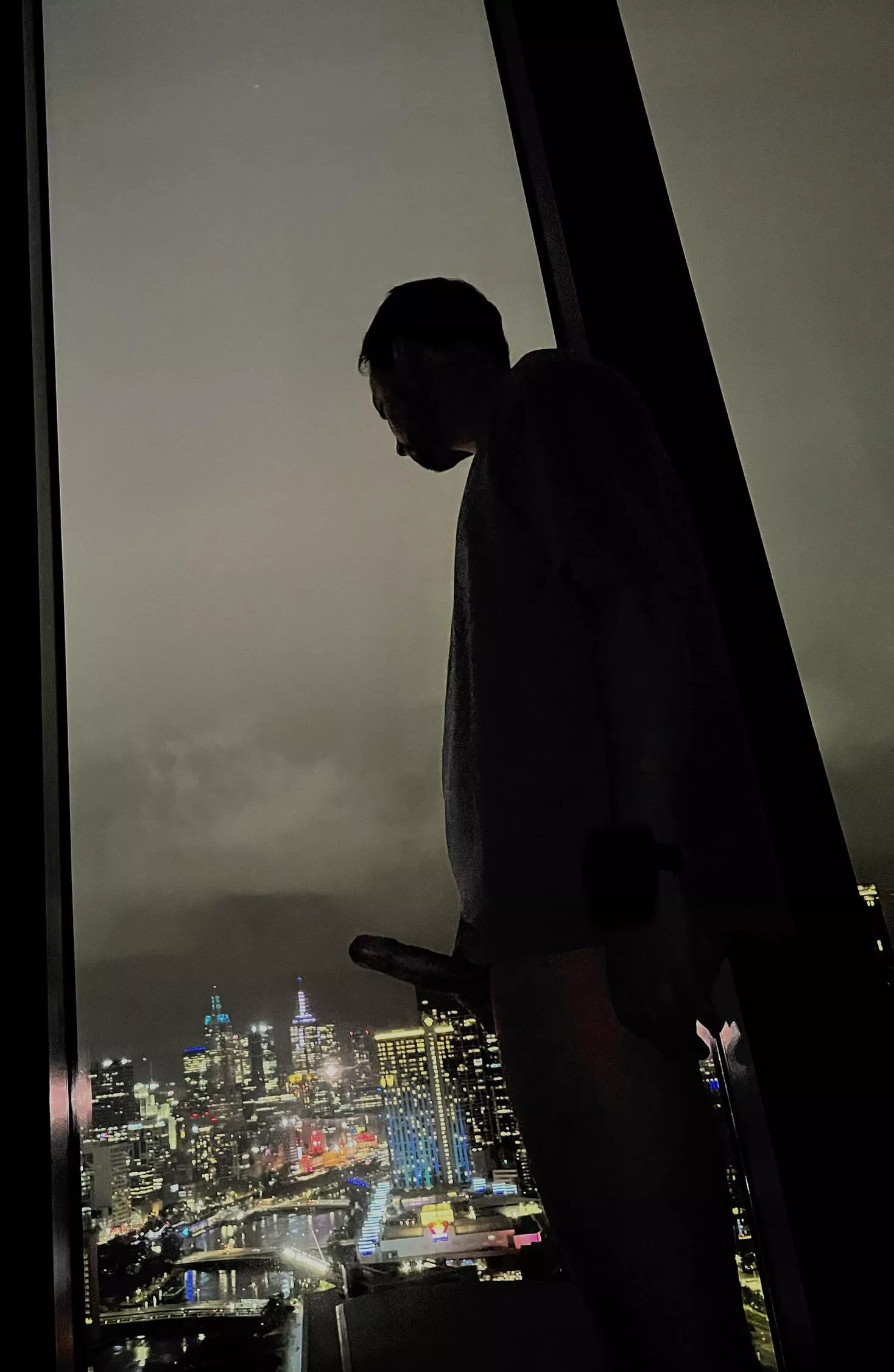 Night in a new city